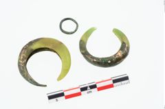 Foto von Bronzekopfschmuckring (NHMW-PRAE-026252)